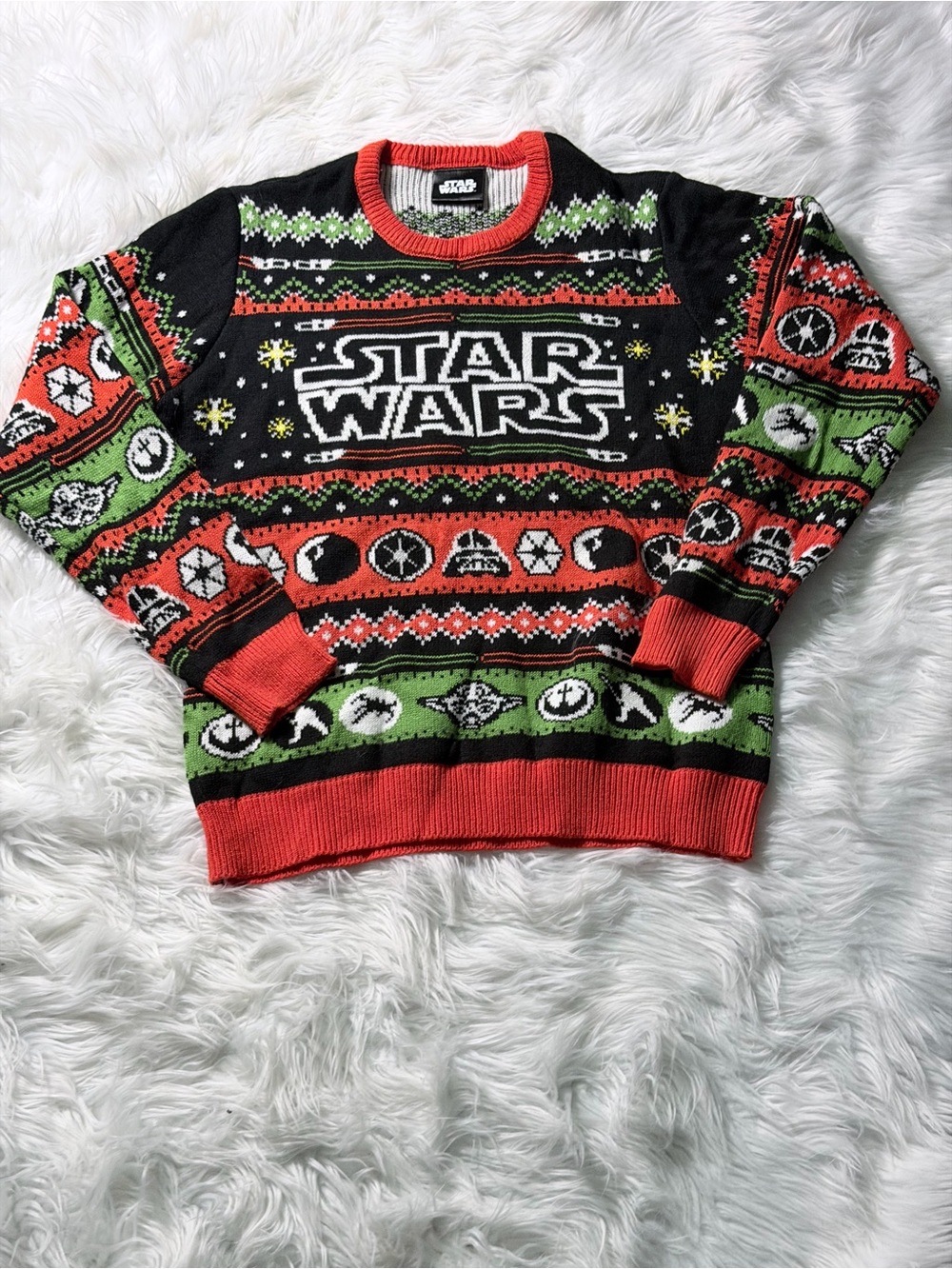 Star Wars Geeknet Ugly Christmas Sweater XL EUC